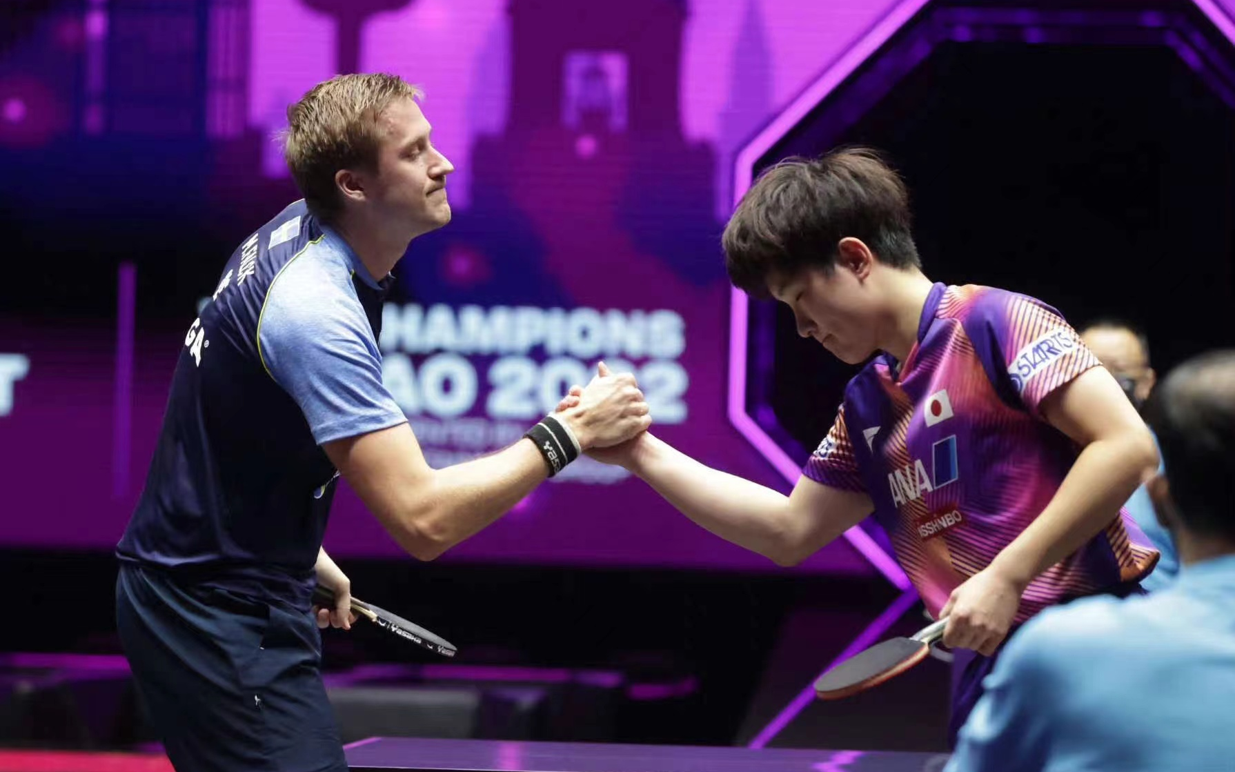 瑞典乒乓球队完胜德国乒乓球队，张继科统治全场的简单介绍